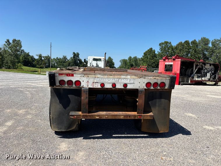 image for item ER3117 2005 Transcraft Eagle flatbed trailer