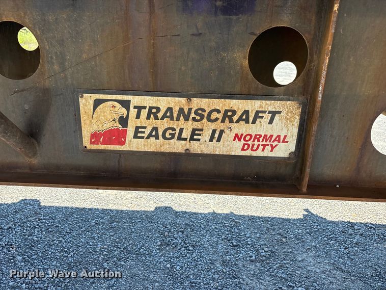 image for item ER3117 2005 Transcraft Eagle flatbed trailer
