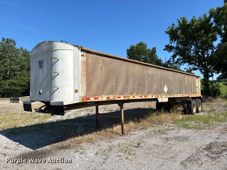 image for item ER3122 2000 Travis end dump trailer