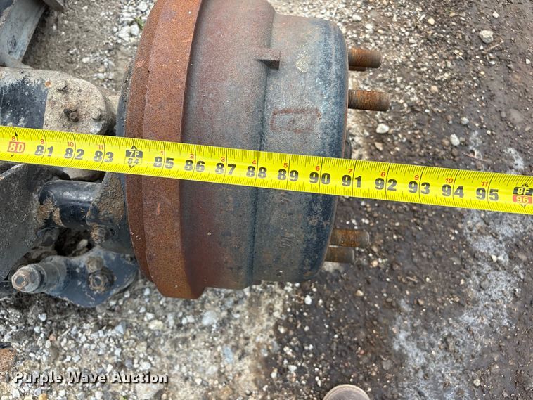 image for item EW0007 Watson & Chalin Mfg 100126-3 steerable air operated lift axle