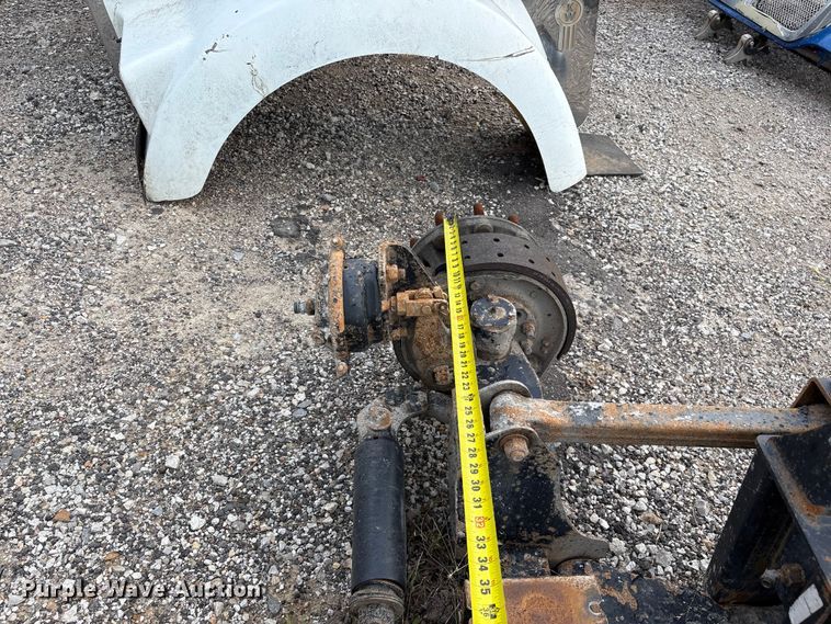 image for item EW0008 Steerable air operated lift axle