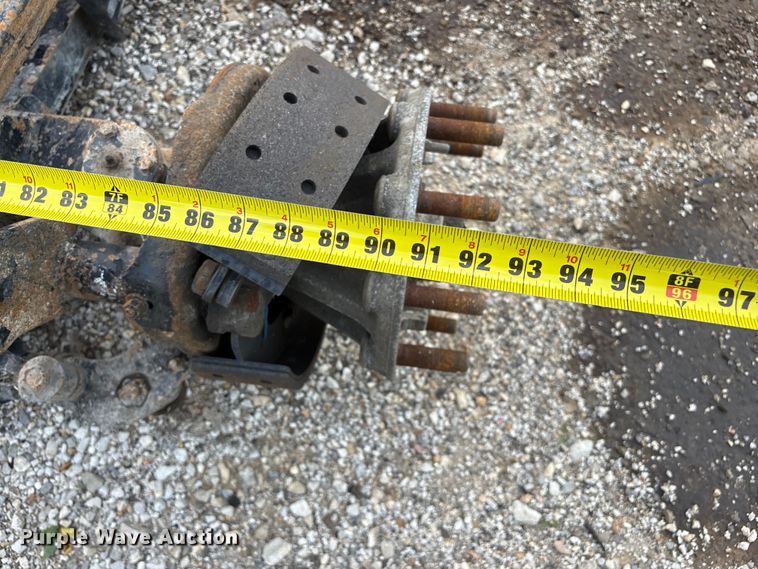 image for item EW0008 Steerable air operated lift axle