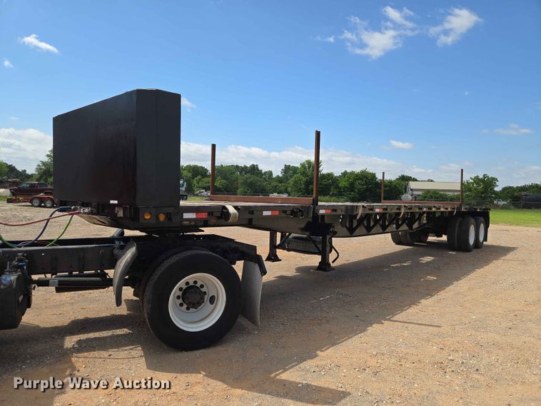 image for item EW0309 2008 Lufkin FL-IIST flatbed trailer