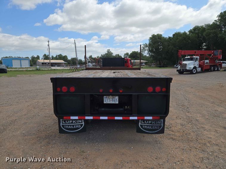 image for item EW0309 2008 Lufkin FL-IIST flatbed trailer