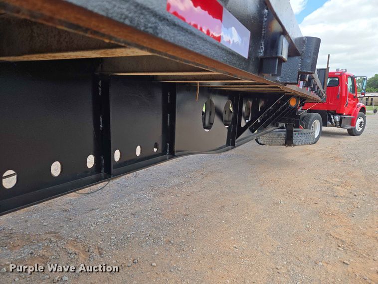image for item EW0309 2008 Lufkin FL-IIST flatbed trailer