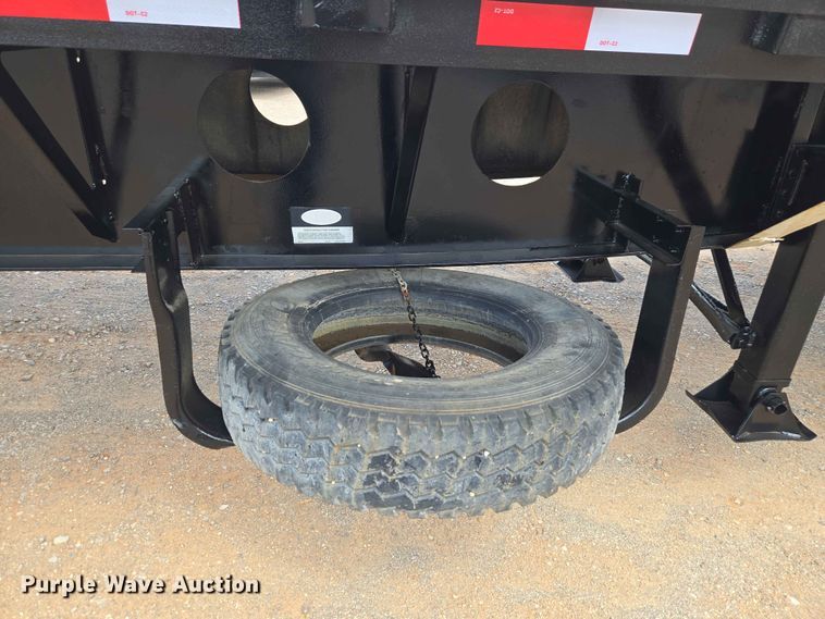 image for item EW0309 2008 Lufkin FL-IIST flatbed trailer