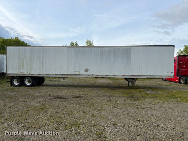 image for item EW2051 2004 Utility Trailer Manufacturer dry van trailer