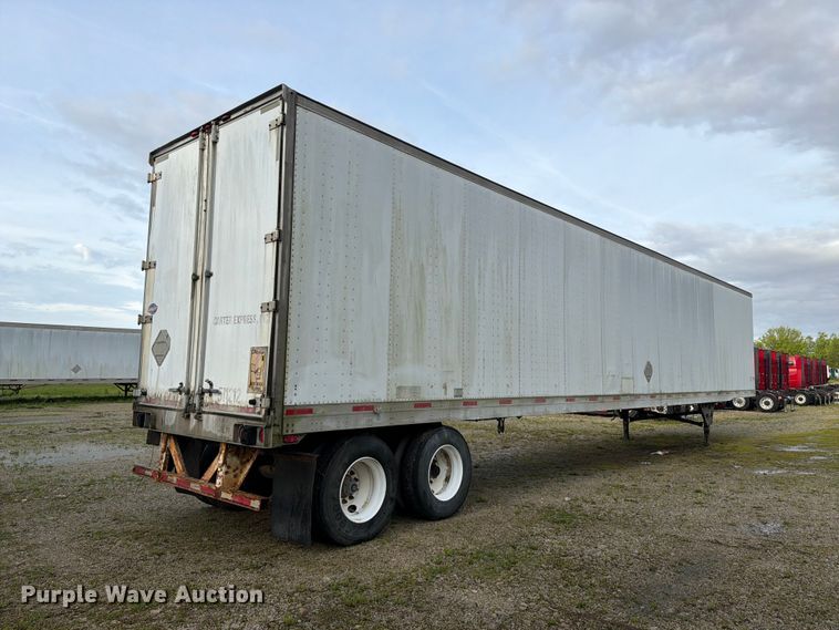image for item EW2051 2004 Utility Trailer Manufacturer dry van trailer