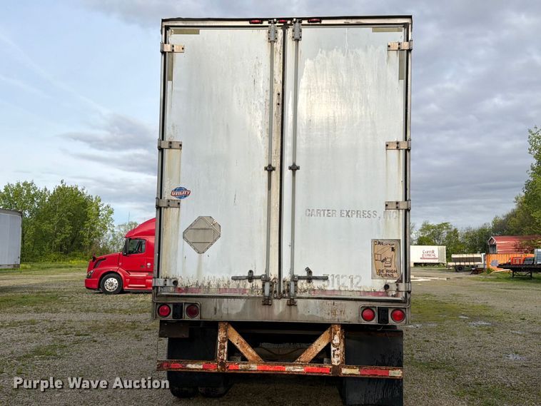 image for item EW2051 2004 Utility Trailer Manufacturer dry van trailer