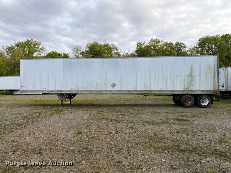 image for item EW2051 2004 Utility Trailer Manufacturer dry van trailer