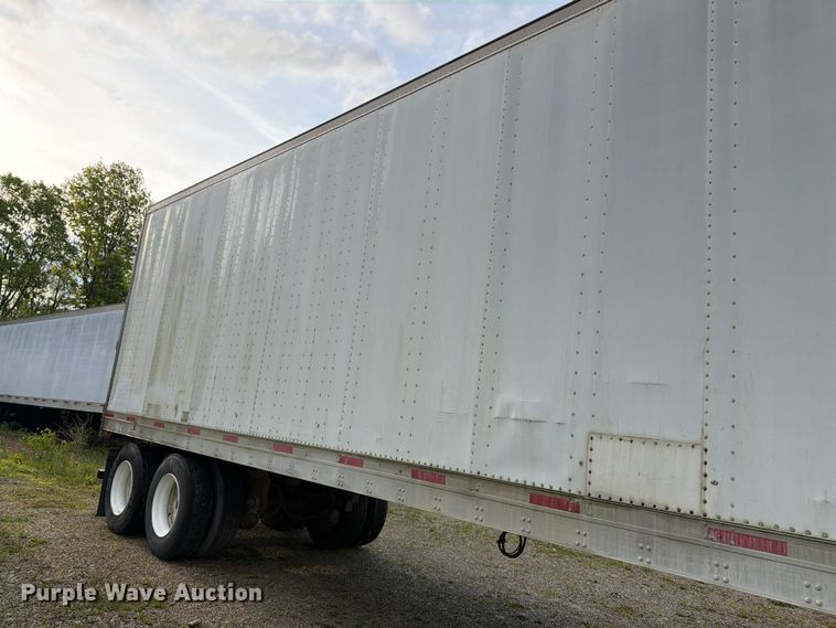 image for item EW2051 2004 Utility Trailer Manufacturer dry van trailer
