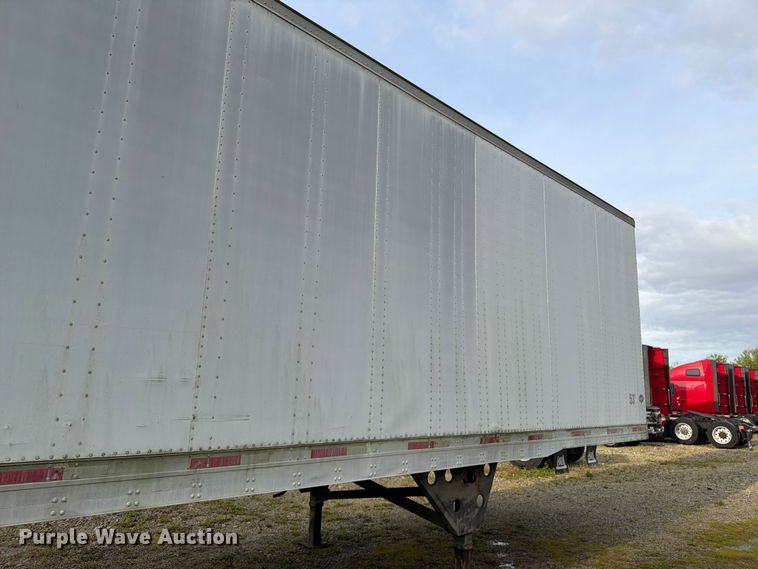 image for item EW2051 2004 Utility Trailer Manufacturer dry van trailer