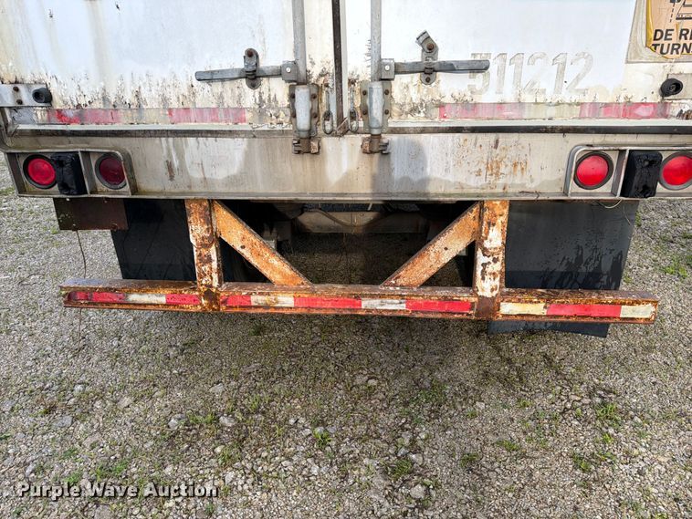 image for item EW2051 2004 Utility Trailer Manufacturer dry van trailer