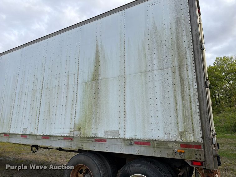 image for item EW2051 2004 Utility Trailer Manufacturer dry van trailer