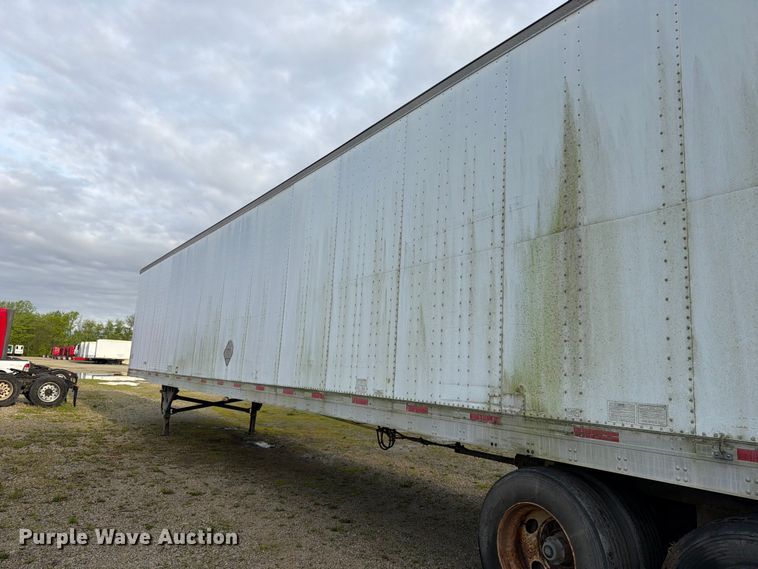 image for item EW2051 2004 Utility Trailer Manufacturer dry van trailer
