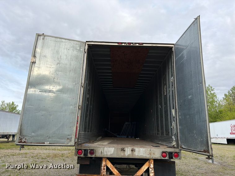 image for item EW2051 2004 Utility Trailer Manufacturer dry van trailer