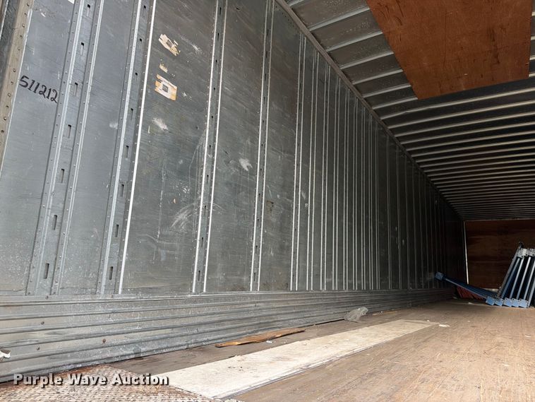 image for item EW2051 2004 Utility Trailer Manufacturer dry van trailer