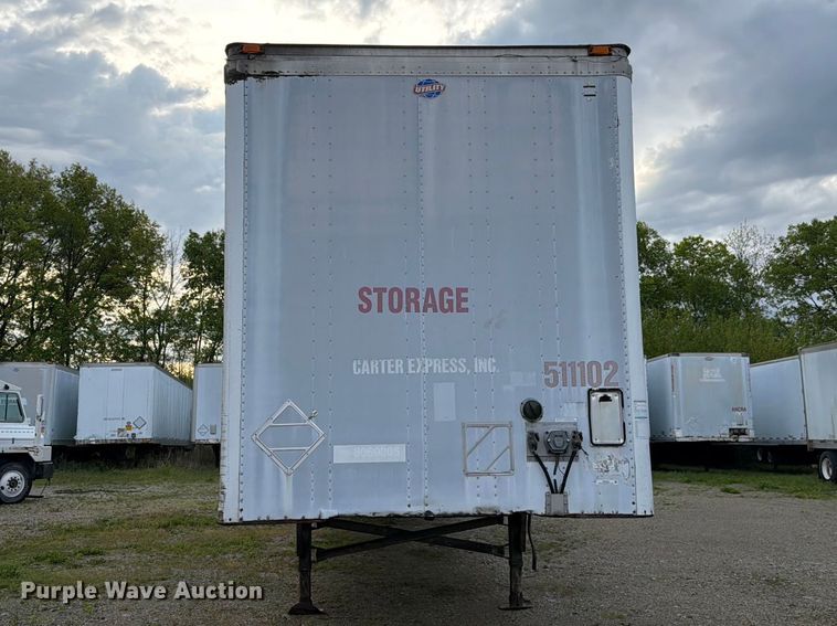 image for item EW2053 2002 Utility Trailer Mfg. Co. dry van trailer