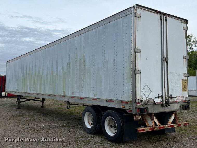 image for item EW2053 2002 Utility Trailer Mfg. Co. dry van trailer