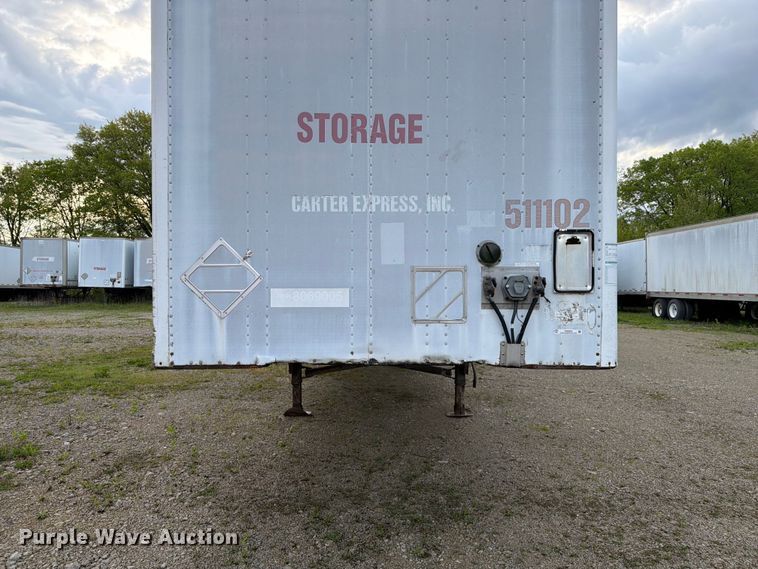 image for item EW2053 2002 Utility Trailer Mfg. Co. dry van trailer