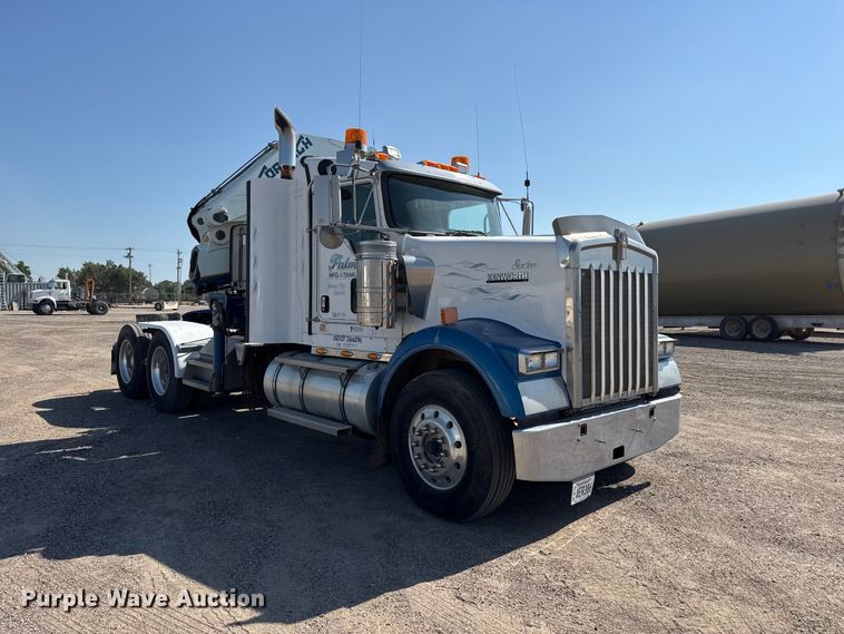 image for item EW4020 2009 Kenworth W900 crane truck