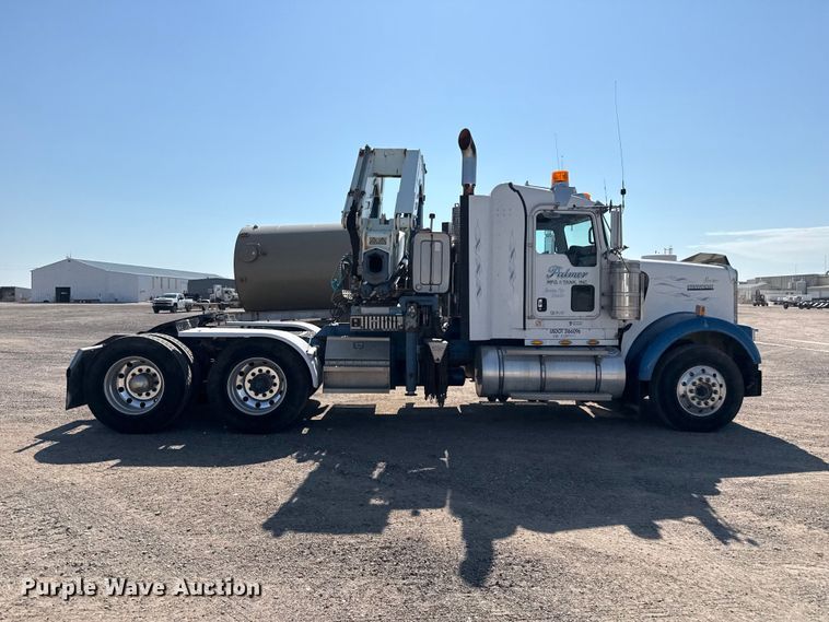 image for item EW4020 2009 Kenworth W900 crane truck