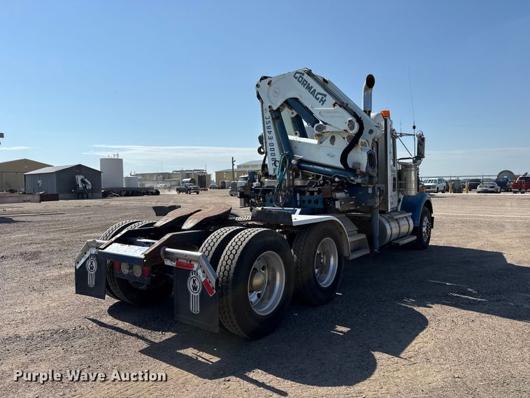 image for item EW4020 2009 Kenworth W900 crane truck