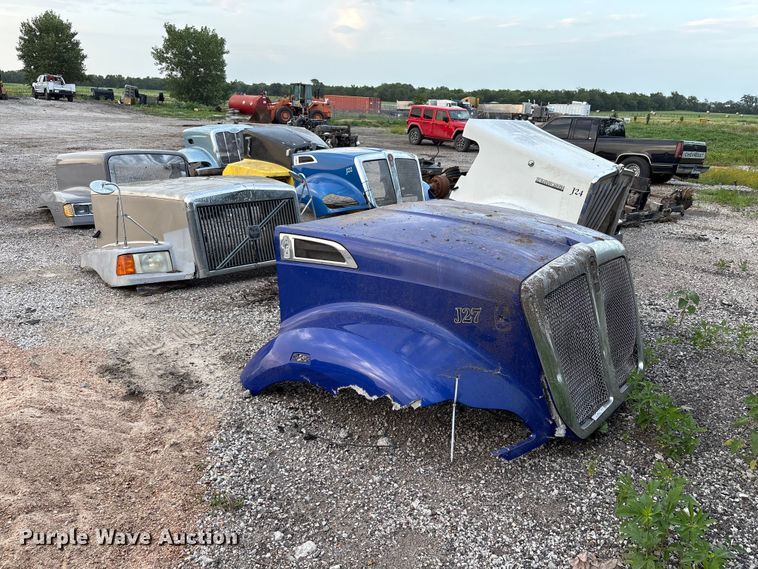 image for item EW8994 (3) semi truck hoods