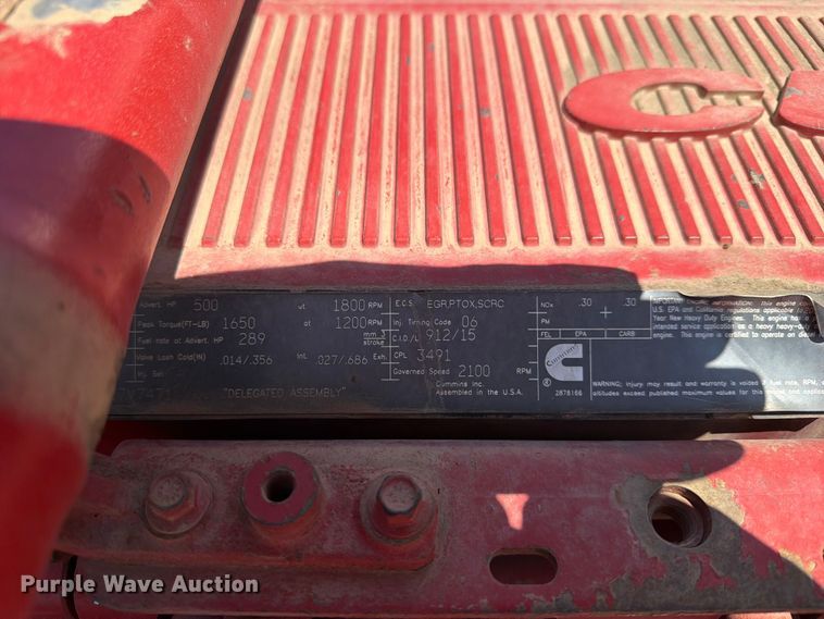 image for item EX4026 2012 Peterbilt 389 semi truck