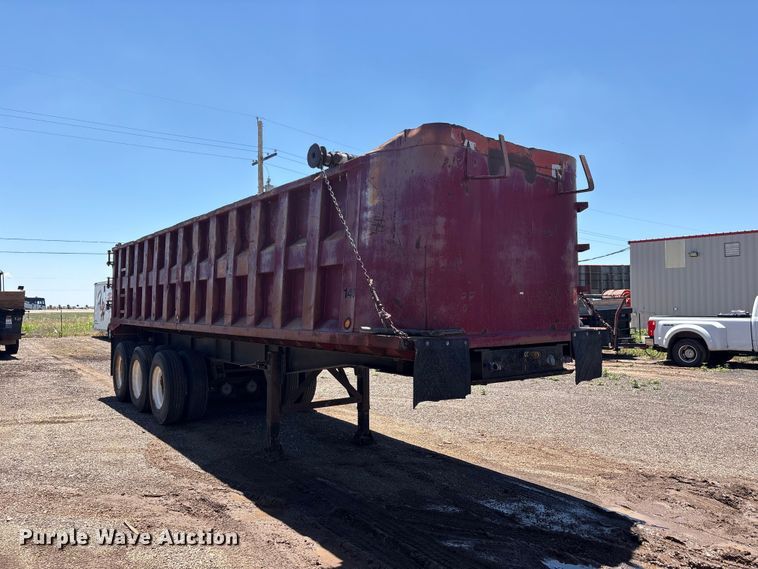 image for item FC2491 1994 Broco DS dump trailer