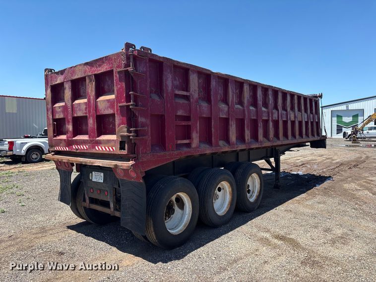 image for item FC2491 1994 Broco DS dump trailer
