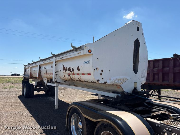 image for item FC2499 2008 Clements Starlite end dump trailer