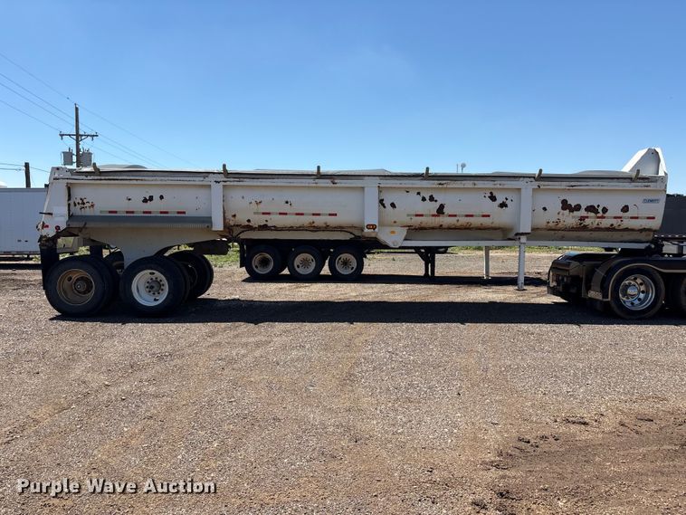 image for item FC2499 2008 Clements Starlite end dump trailer
