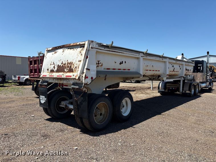image for item FC2499 2008 Clements Starlite end dump trailer
