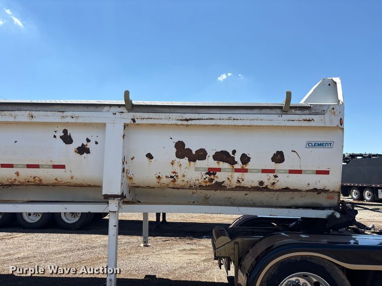 image for item FC2499 2008 Clements Starlite end dump trailer