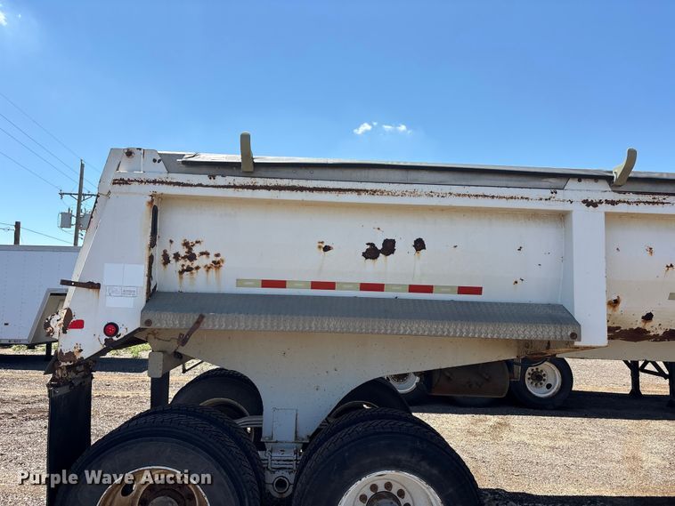 image for item FC2499 2008 Clements Starlite end dump trailer
