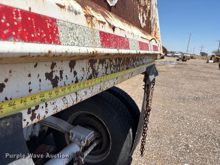 image for item FC2499 2008 Clements Starlite end dump trailer