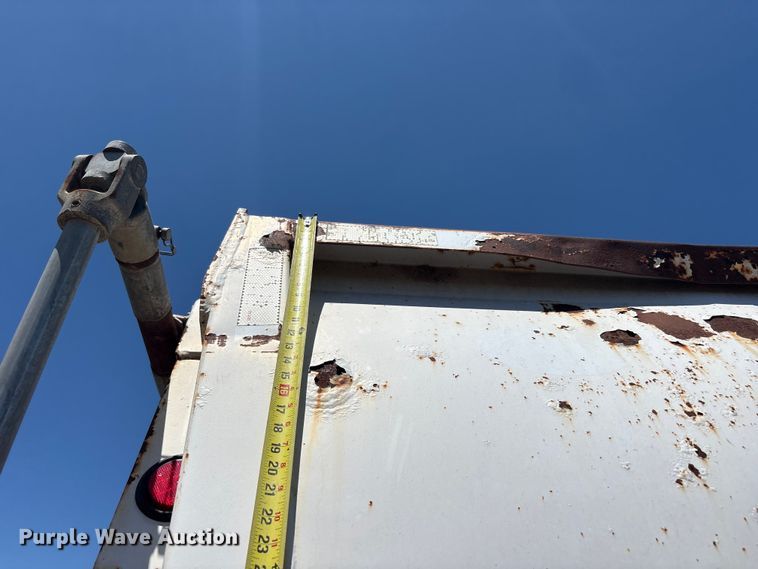 image for item FC2499 2008 Clements Starlite end dump trailer