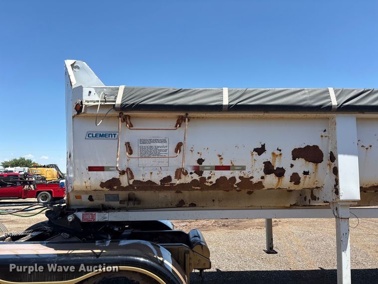 image for item FC2499 2008 Clements Starlite end dump trailer