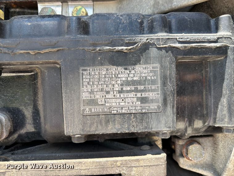 image for item FC3144 2020 Cimc Reefer Trailer, Inc. refrigerated van trailer