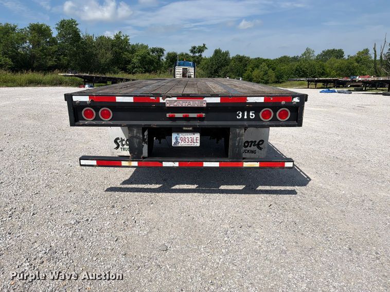 image for item FI0269 2014 Fontaine HCVSF22RSA flatbed trailer