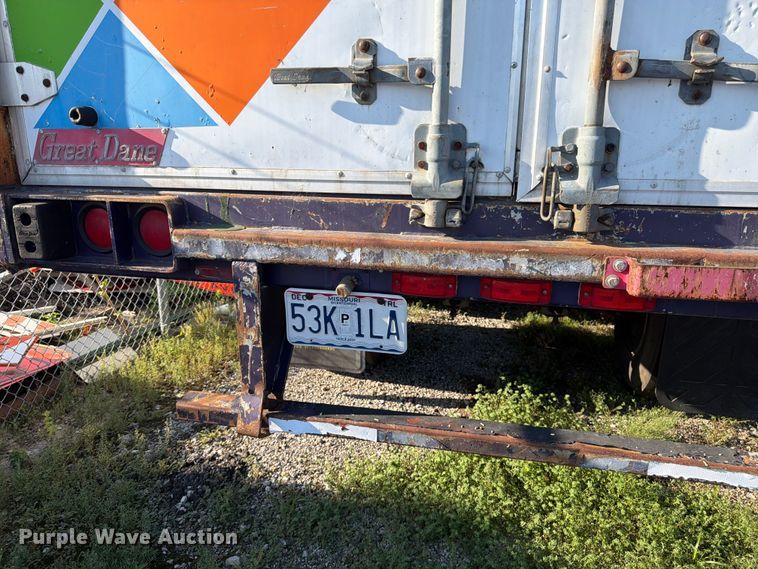 image for item FK3152 1992 Great Dane dry van trailer