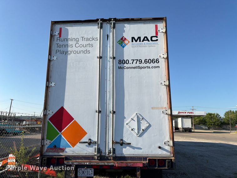 image for item FK3152 1992 Great Dane dry van trailer