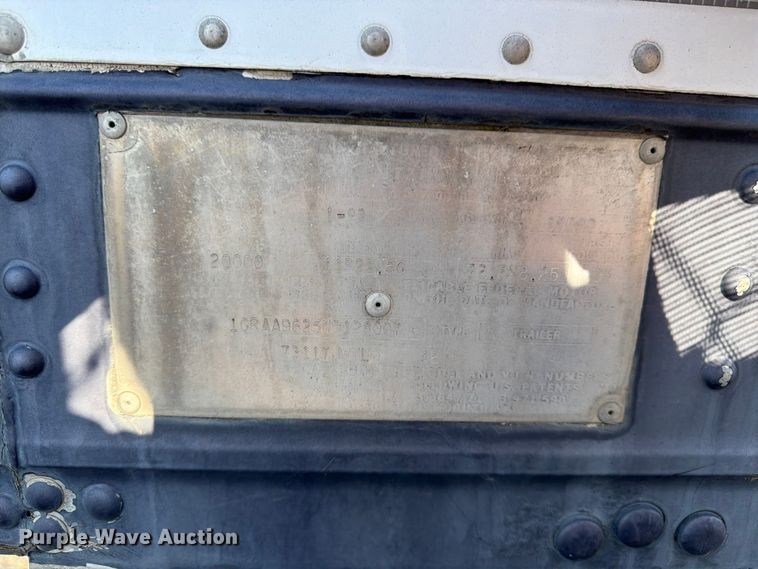 image for item FK3152 1992 Great Dane dry van trailer