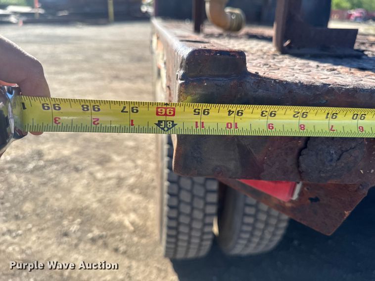 image for item OE9570 1988 International 1954 Crew Cab flatbed truck