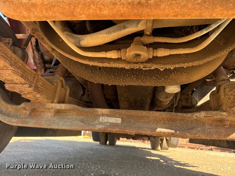 image for item OE9570 1988 International 1954 Crew Cab flatbed truck