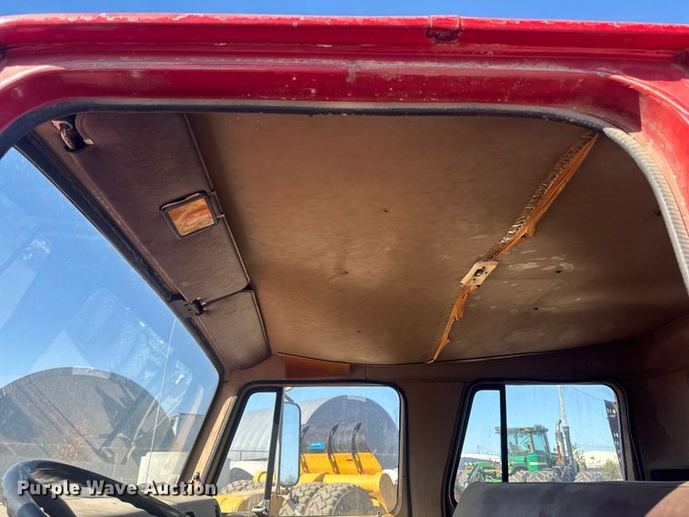 image for item OE9570 1988 International 1954 Crew Cab flatbed truck