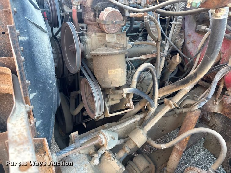 image for item OE9570 1988 International 1954 Crew Cab flatbed truck