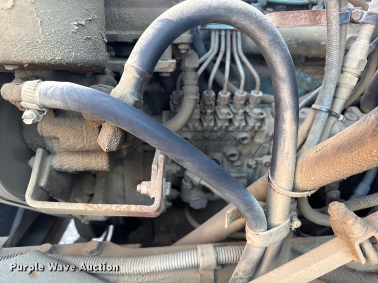image for item OE9570 1988 International 1954 Crew Cab flatbed truck