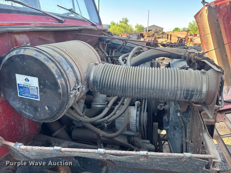 image for item OE9570 1988 International 1954 Crew Cab flatbed truck